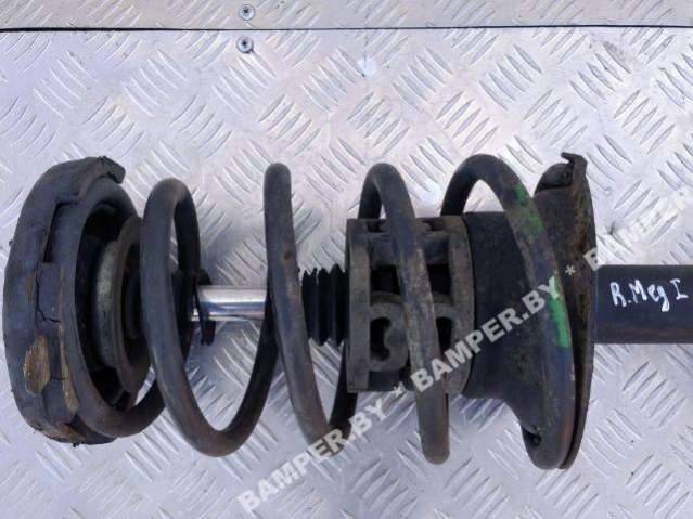 стойка передняя левая Renault Megane 1 поколение 1998, 1.9 л., дизель - фото №1