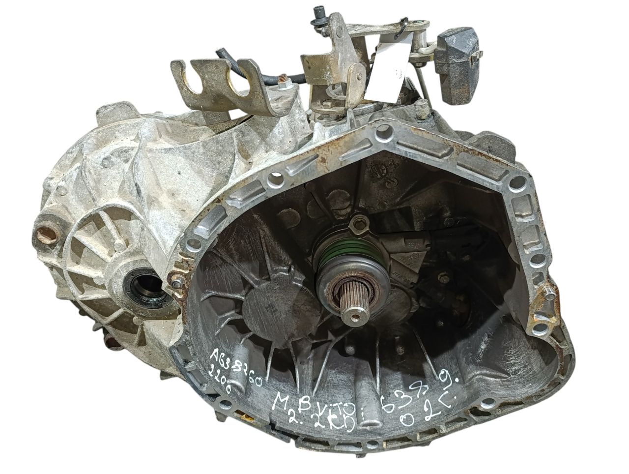 КПП механическая (МКПП) Mercedes-Benz Vito W638 2002, 2.2 л., CDi, дизель, A6382602200 - фото №1