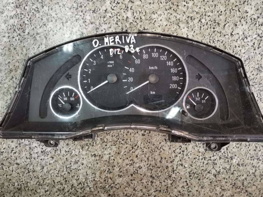щиток приборов (приборная панель) Opel Meriva 1 поколение (A) 2003, 1.7 л., TD, дизель, хетчбэк 5 дв. - фото №1
