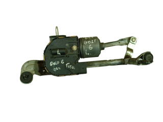 механизм стеклоочистителя (трапеция дворников) Volkswagen Golf 6 поколение 2008, 0390241945