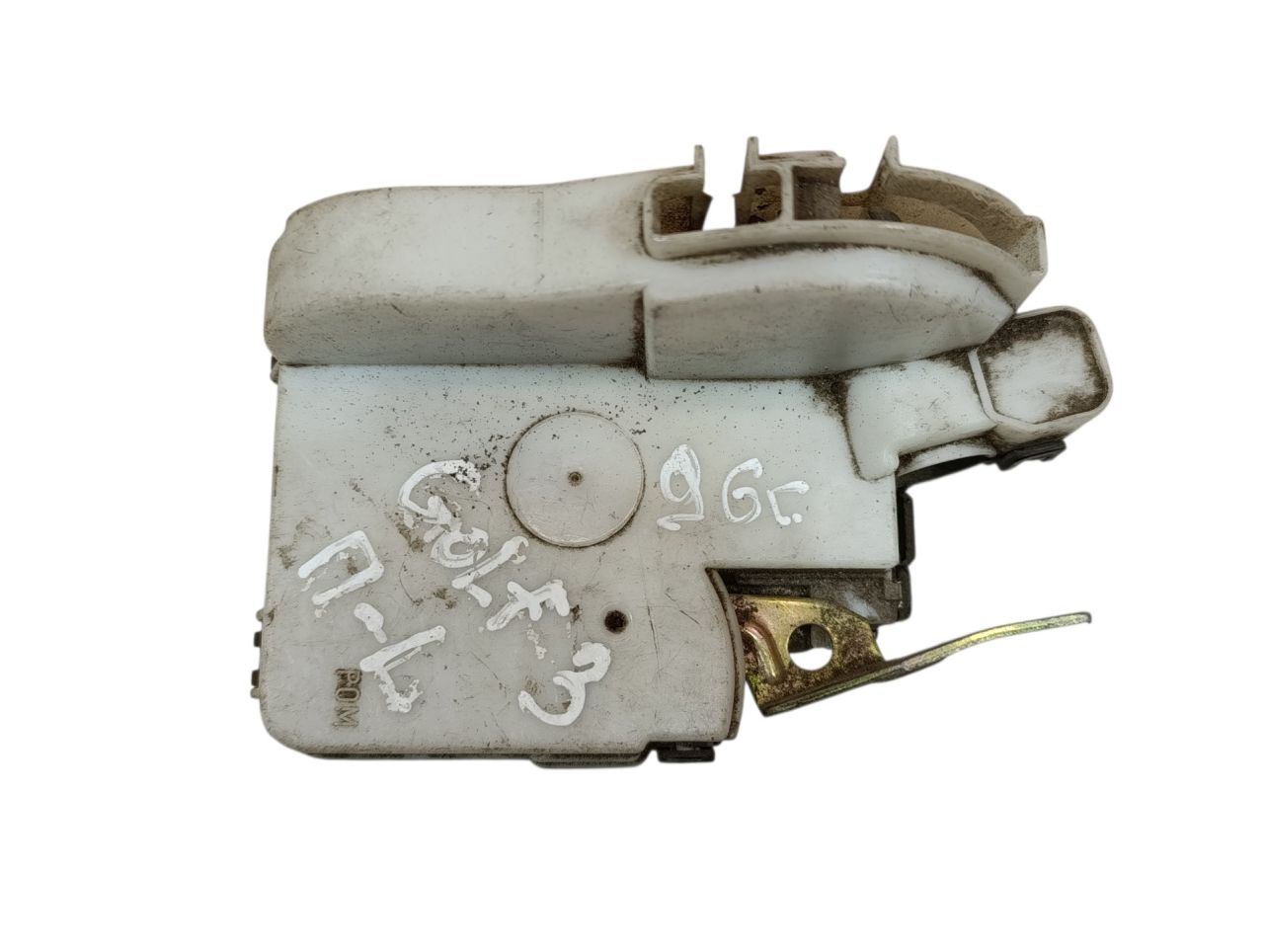 замок двери передней левой Volkswagen Golf 3 поколение 1996 - фото №1