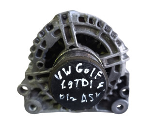 генератор Volkswagen Golf 4 поколение 2001, 1.9 л., дизель