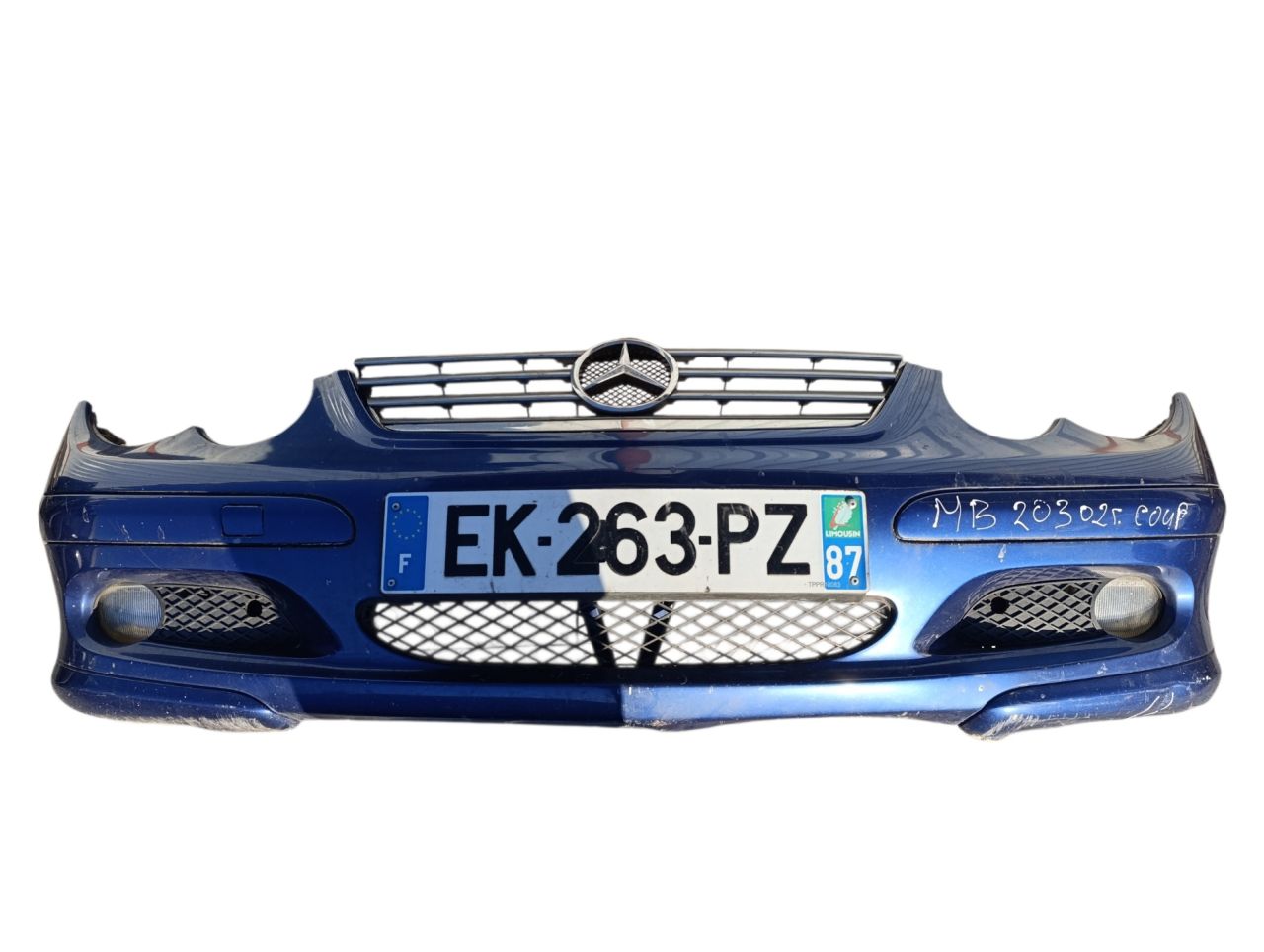 бампер передний Mercedes-Benz C-Класс W203/S203/CL203 2002, купе - фото №1