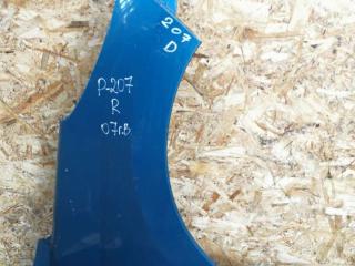 крыло переднее правое Peugeot 207 1 поколение 2007