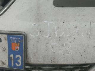 бампер передний SEAT Ibiza 4 поколение 2009