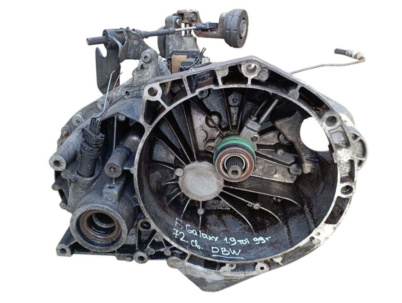 КПП механическая (МКПП) Ford Galaxy 1 поколение 1999, 1.9 л., дизель, DBW - фото №1