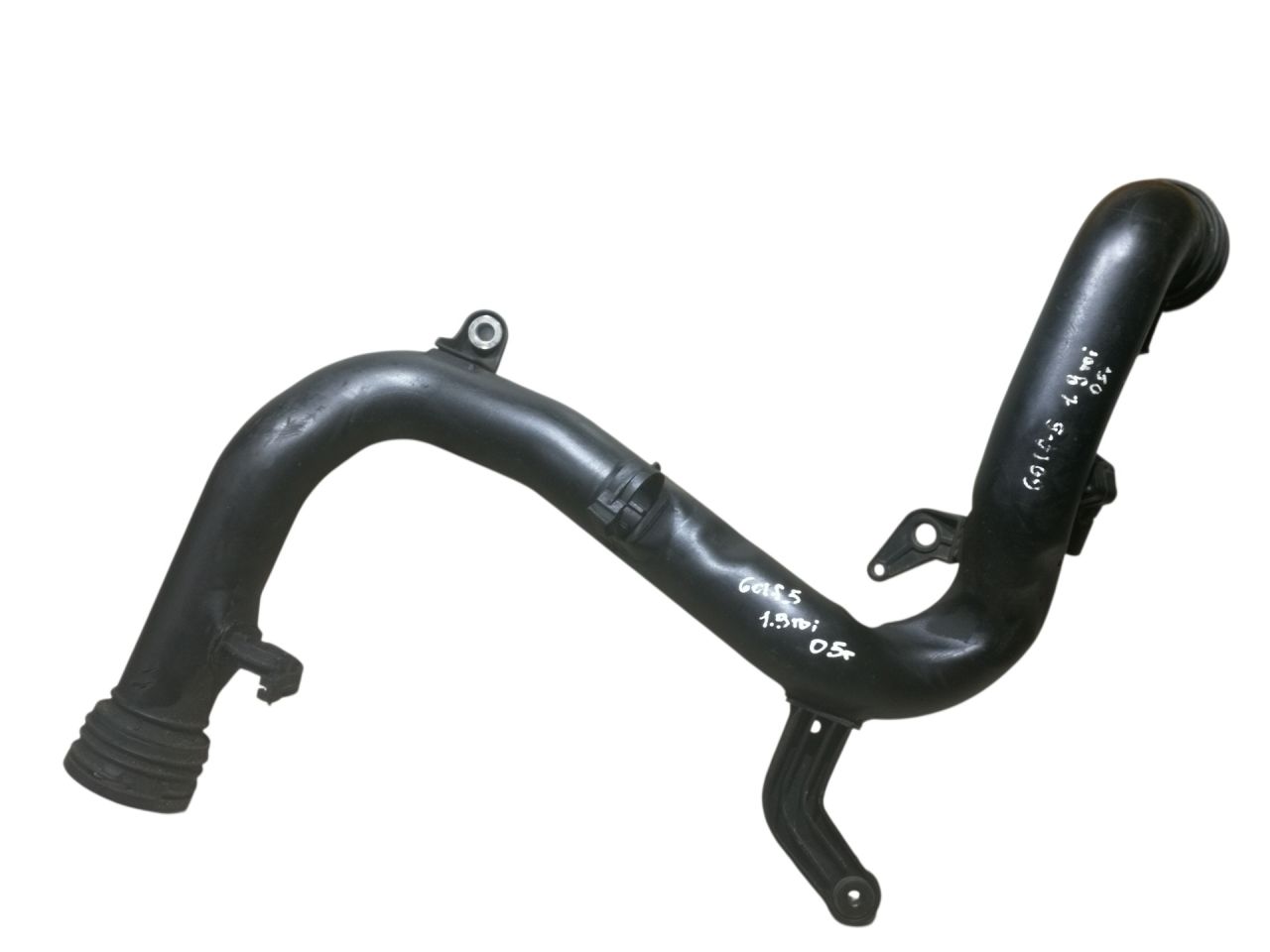 патрубок интеркулера Volkswagen Golf 5 поколение 2005, 1.9 л., дизель - фото №1