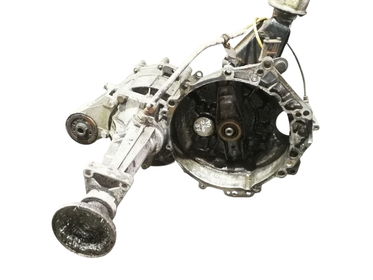 КПП механическая (МКПП) Volkswagen Transporter T4 1996, 2.4 л., D, дизель, CCY - фото №1