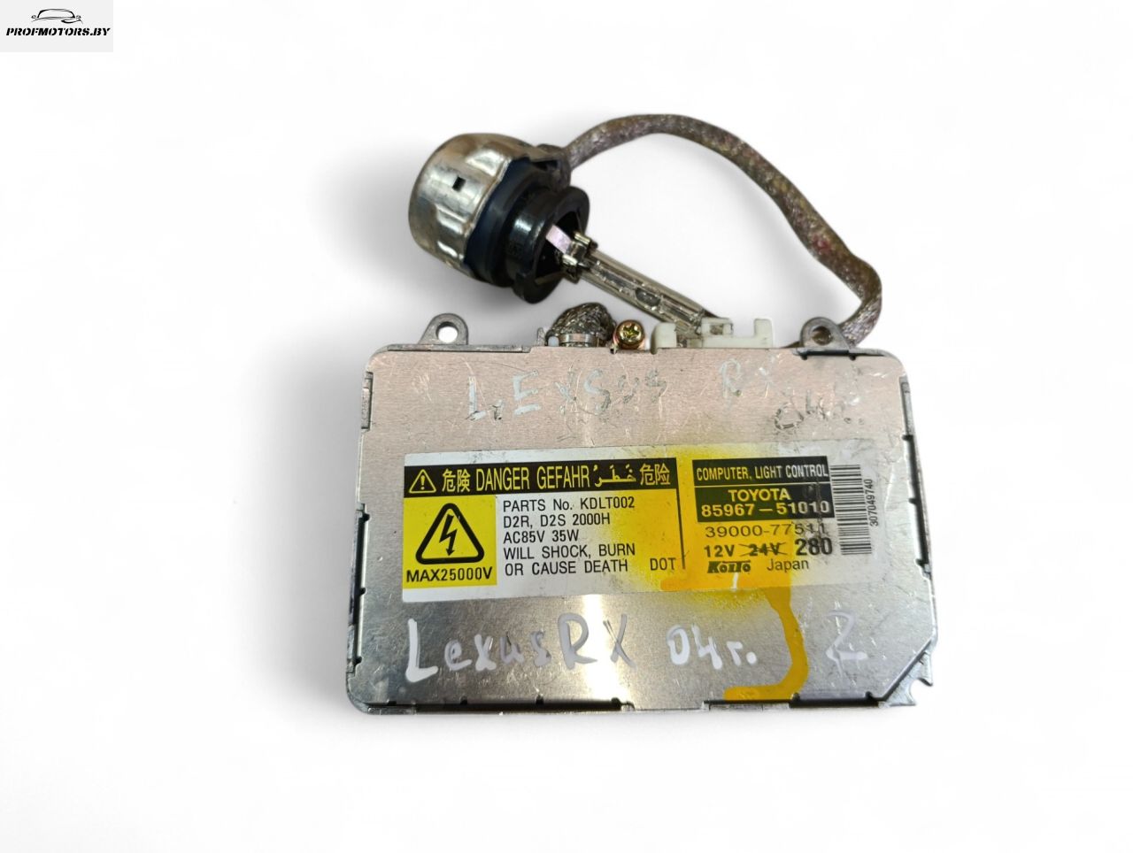 блок розжига ксенона Lexus RX 2 поколение 2004, 85967-51010 - фото №1