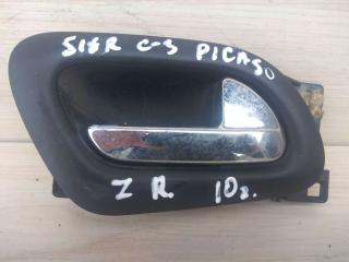 ручка внутренняя задняя правая Citroen C3 Picasso 1 поколение 2010, 1.6 л., дизель, минивэн