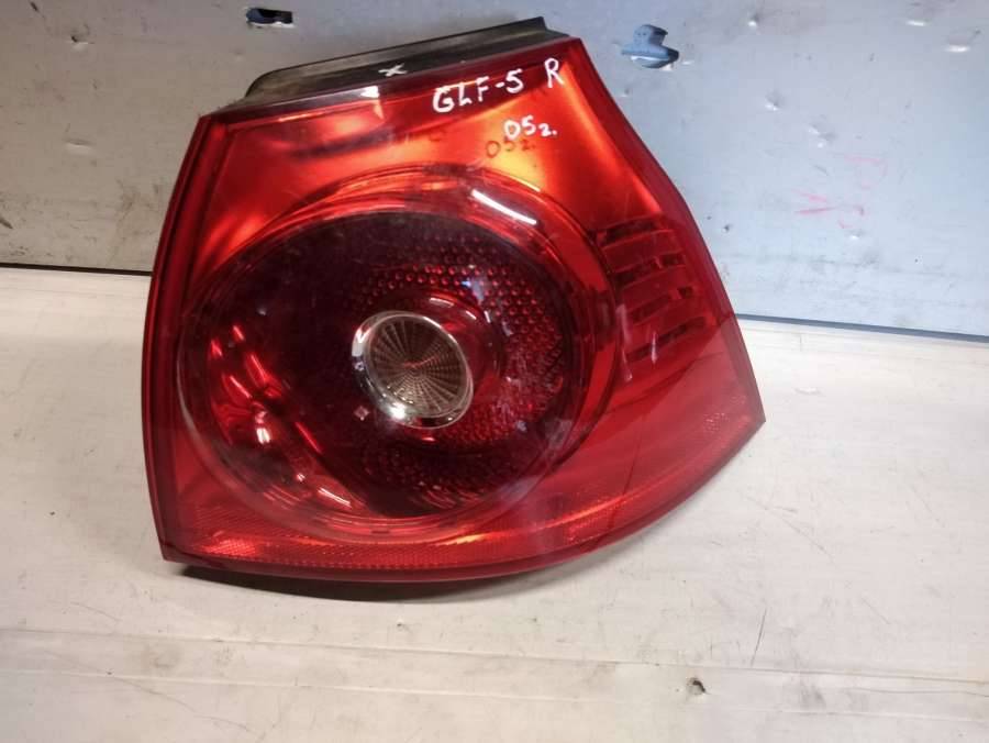 фонарь задний правый Volkswagen Golf 5 поколение 2006, 1.9 л., дизель, хетчбэк 5 дв. - фото №1
