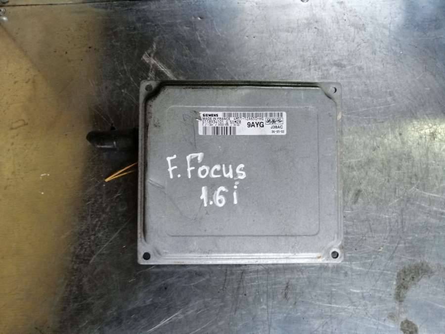 блок управления двигателем Ford Focus 1 поколение 1998, 1.6 л., бензин, хетчбэк 5 дв. - фото №1