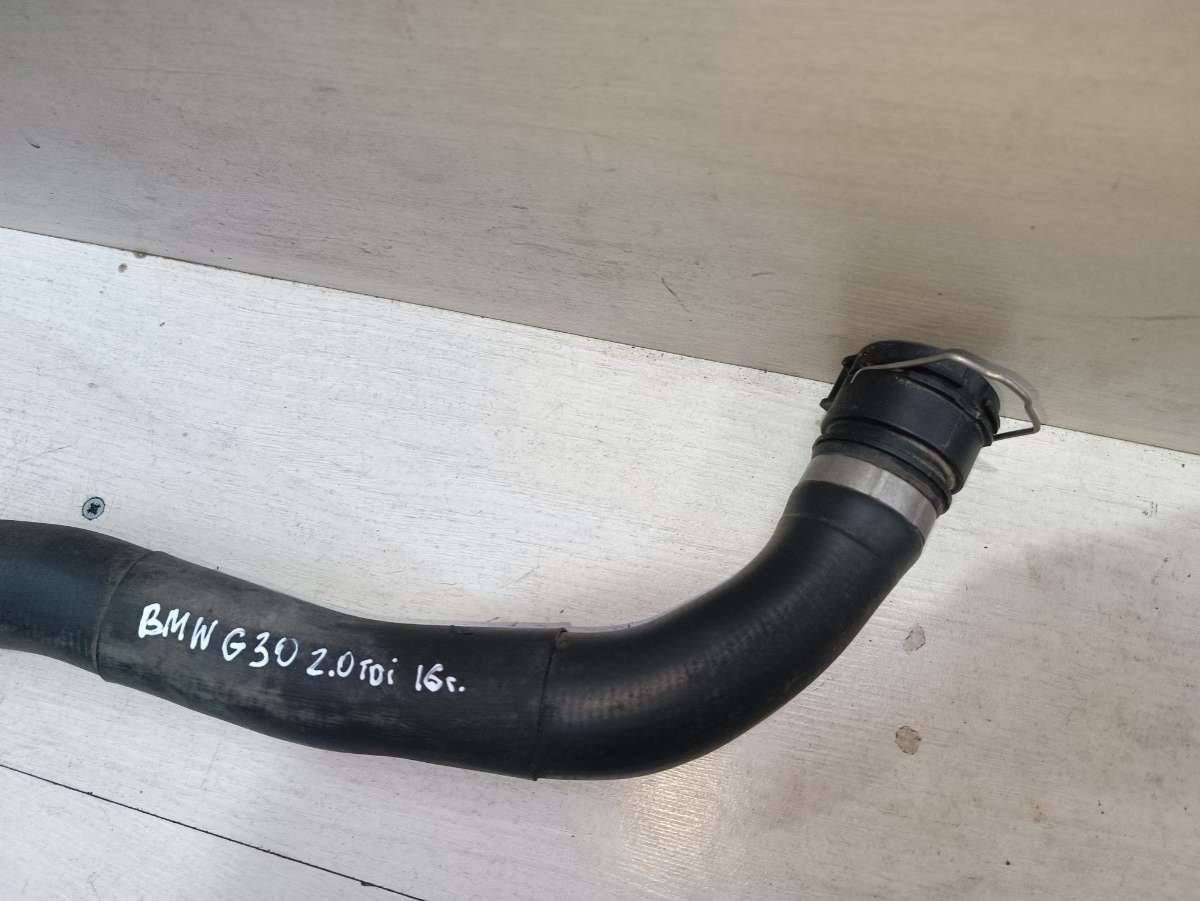 патрубок радиатора BMW 5 серия G30/G31 2016, 2.0 л., TDi, дизель, 1712851405008 - фото №1