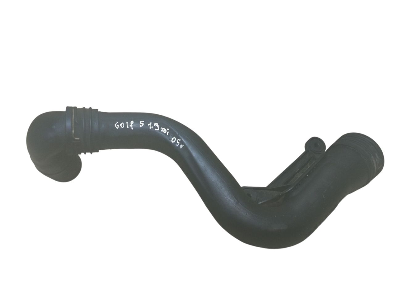 патрубок интеркулера Volkswagen Golf 5 поколение 2005, 1.9 л., дизель - фото №1