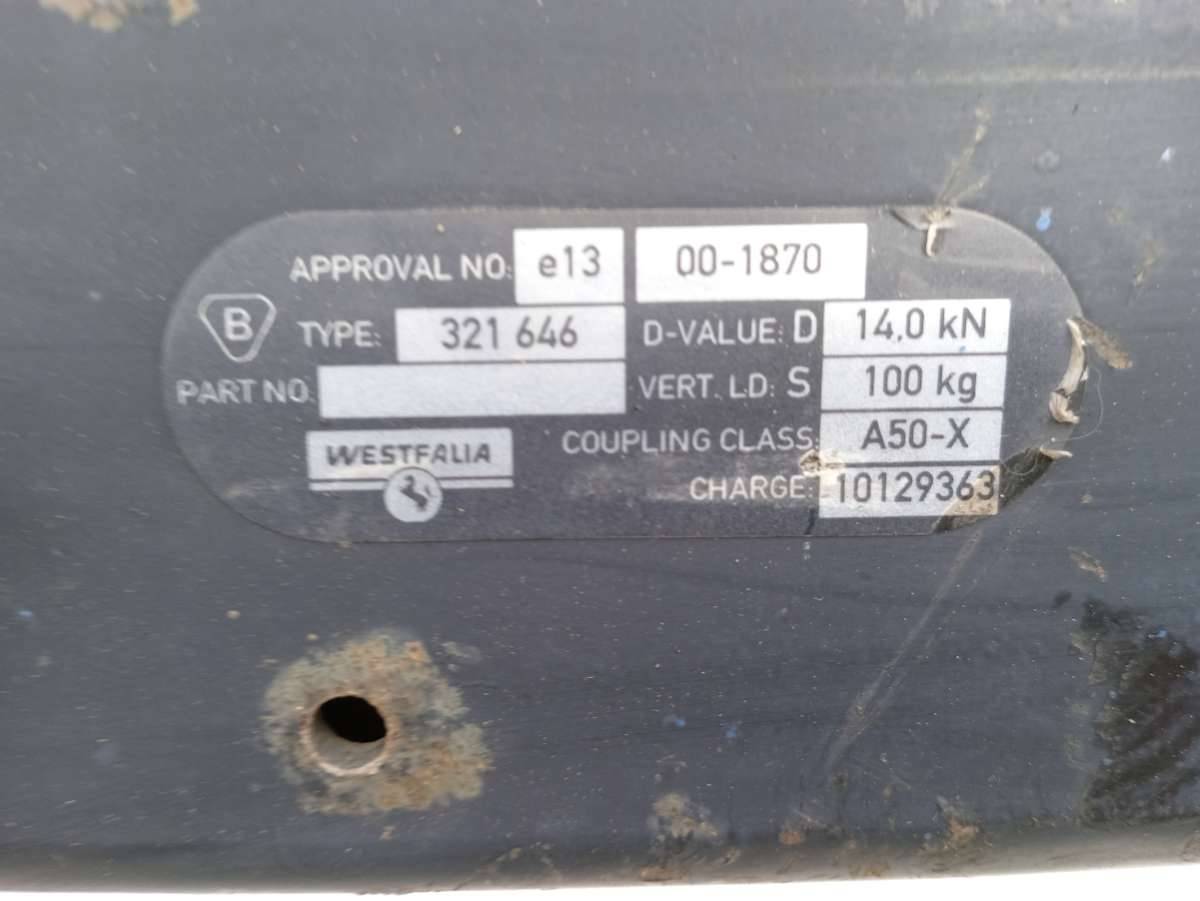 прицепное устройство (фаркоп) Volkswagen Multivan T5 2007 - фото №1