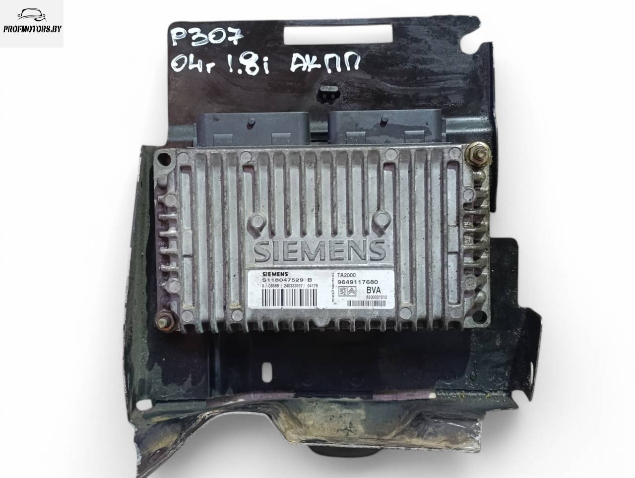 блок управления АКПП Peugeot 307 1 поколение 2004, 1.8 л., бензин, 9469117680, S118047529B - фото №1