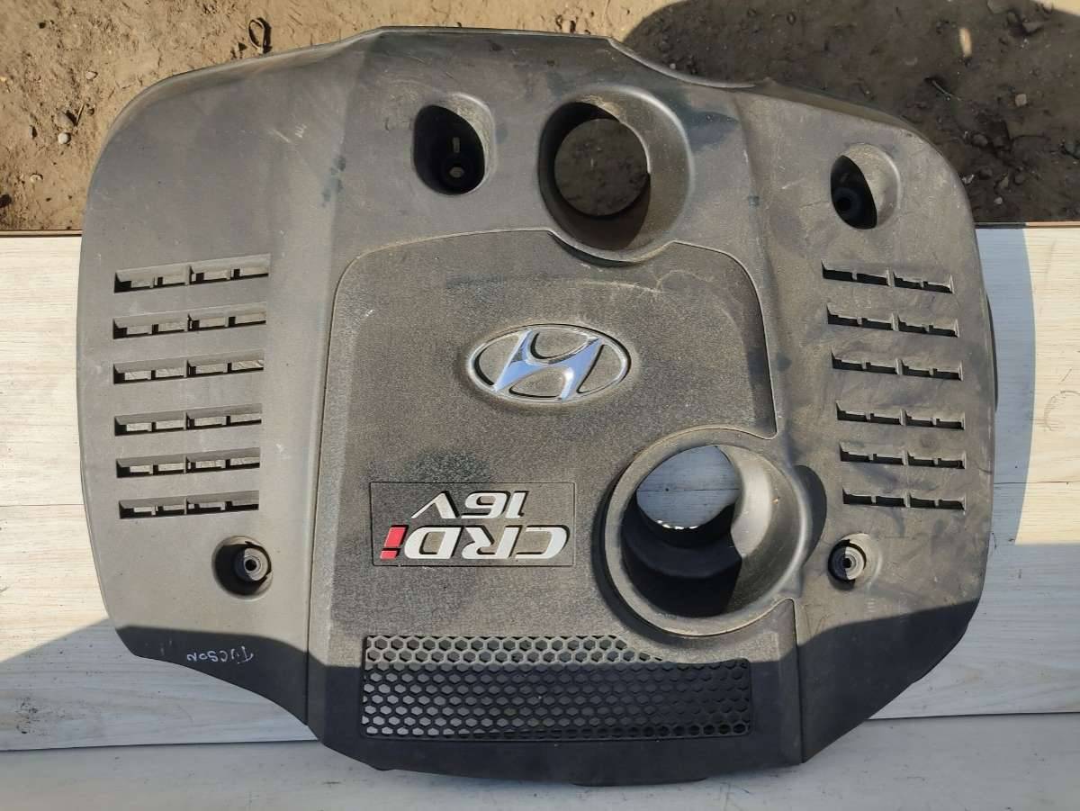 декоративная крышка двигателя Hyundai Tucson 1 поколение 2006, 2.0 л., CRDi, дизель - фото №1