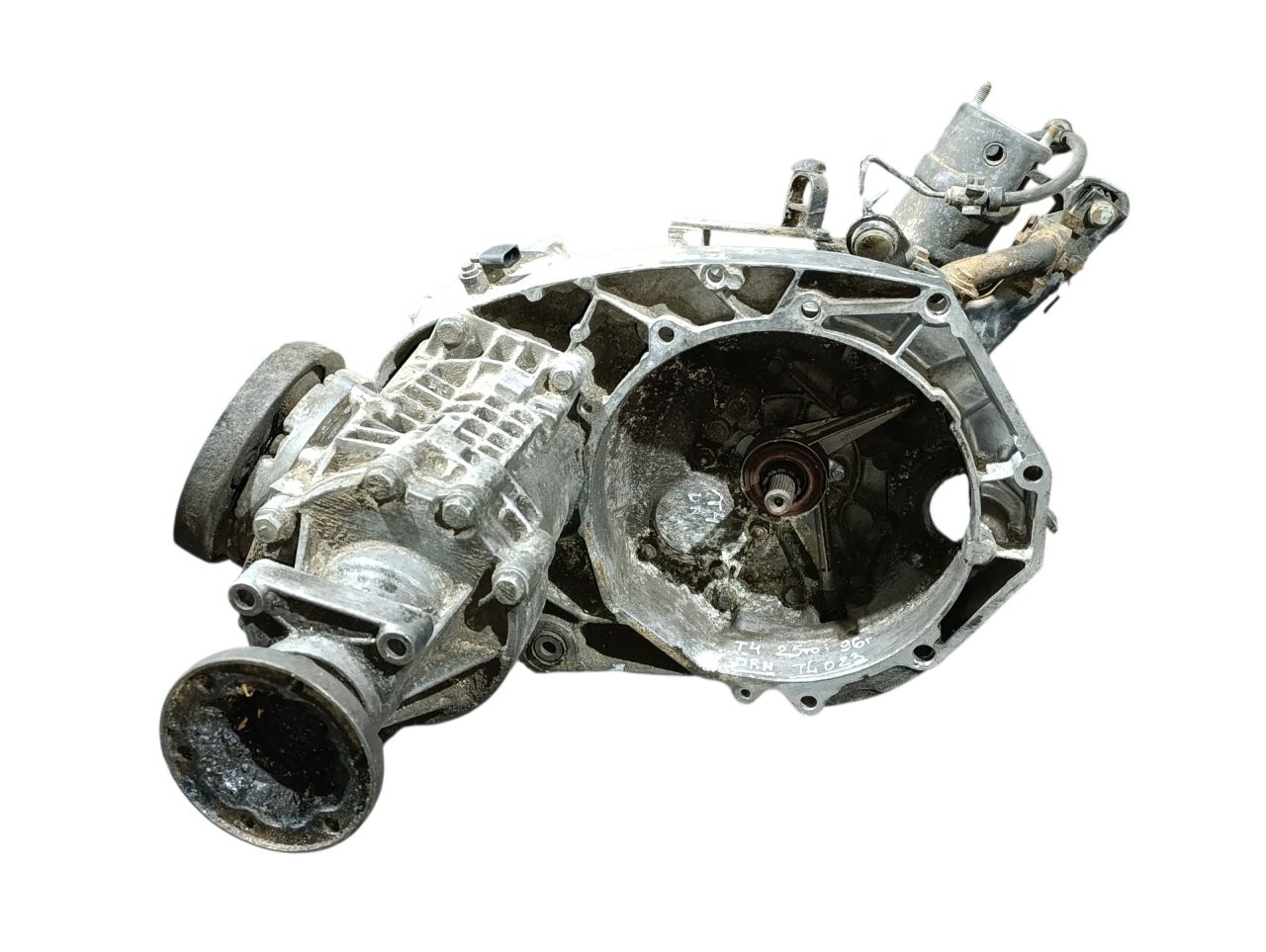 КПП механическая (МКПП) Volkswagen Transporter T4 1996, 2.5 л., дизель, полный привод, DRH, TL023 - фото №1
