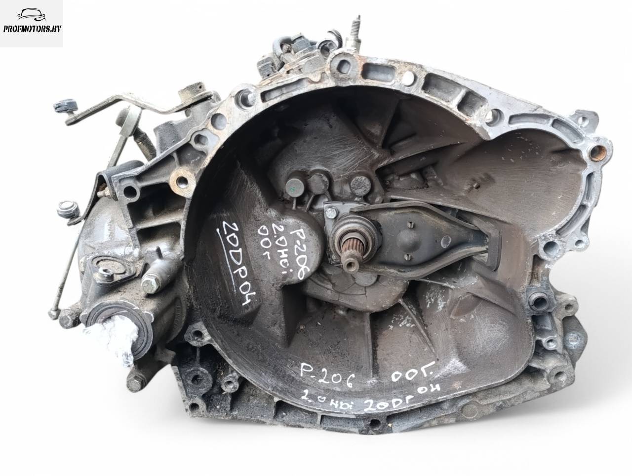 КПП механическая (МКПП) Peugeot 206 1 поколение 2000, 2.0 л., дизель, 20DP04 - фото №1