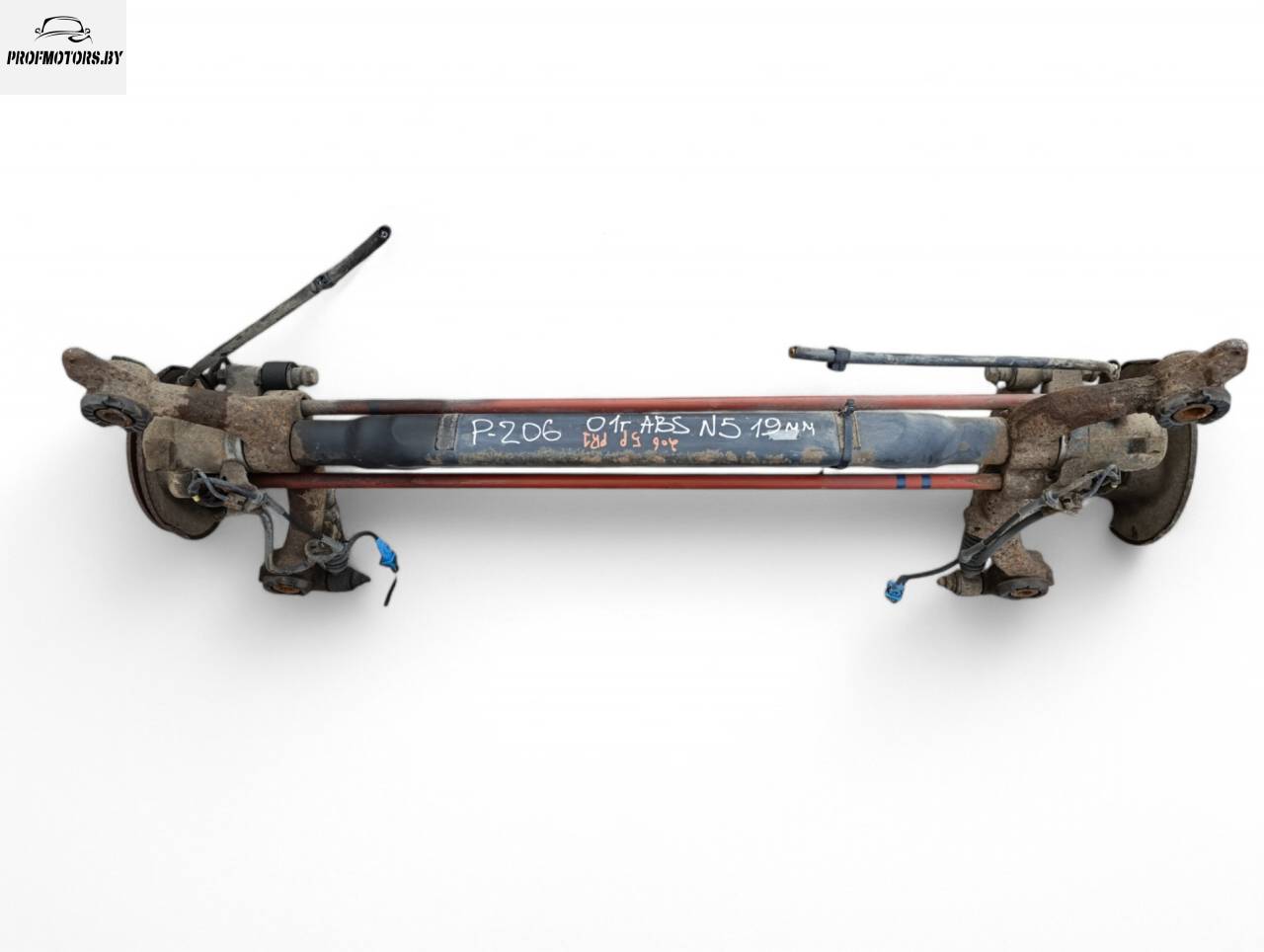 балка подвески задняя Peugeot 206 1 поколение 2001 - фото №1