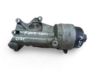 корпус масляного фильтра Peugeot 207 1 поколение 2007, 1.6 л., VTI, бензин