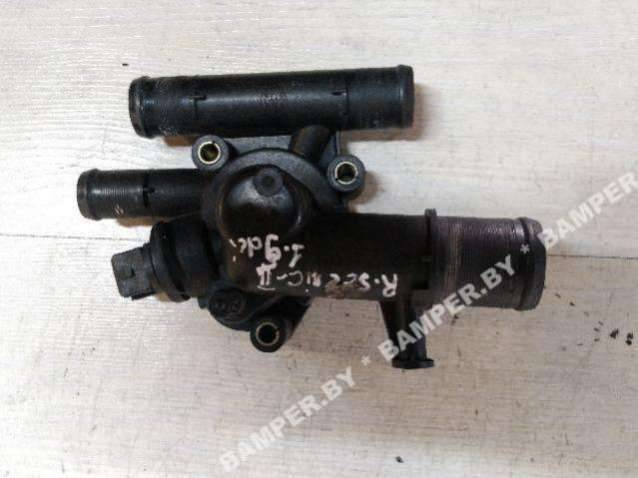 корпус термостата Renault Scenic 2 поколение 2004, DCi, DCi - фото №1
