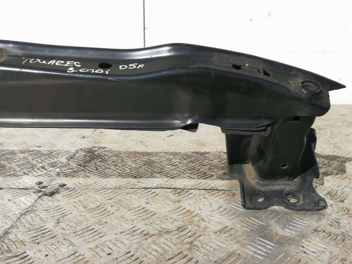 усилитель бампера переднего Volkswagen Touareg 1 поколение 2005, TDi, TDi - фото №1