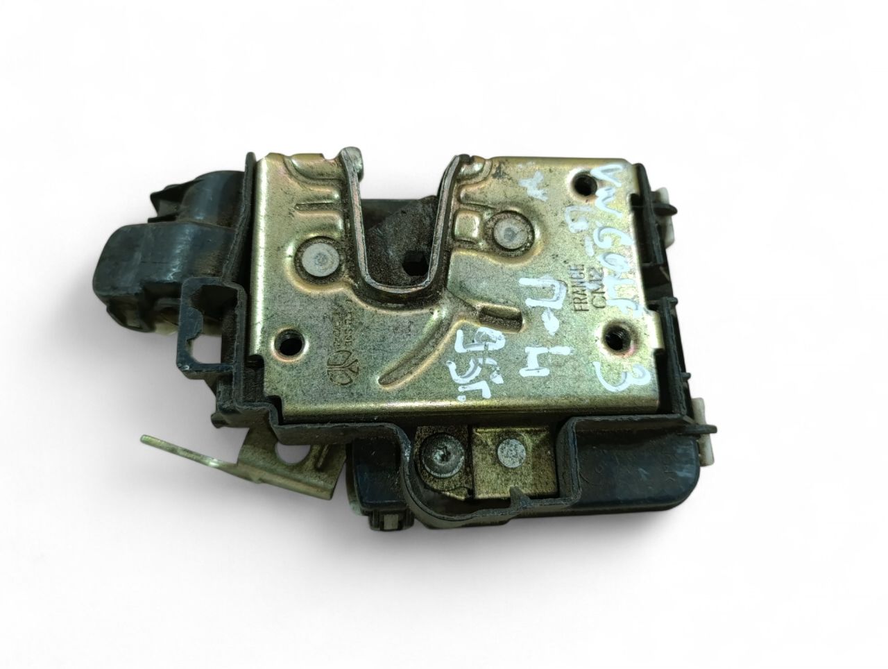 замок двери передней левой Volkswagen Golf 3 поколение 1995 - фото №1