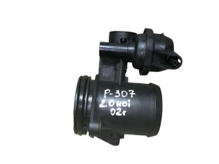 заслонка дроссельная Peugeot 307 1 поколение 2002, 2.0 л., дизель