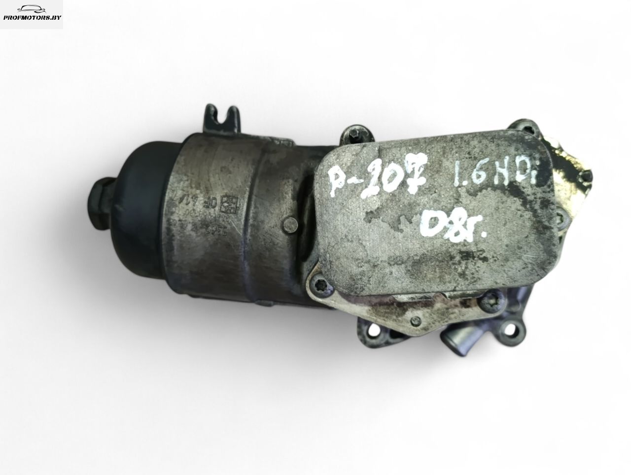 корпус масляного фильтра Peugeot 207 1 поколение 2008, 1.6 л., дизель - фото №1