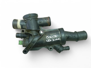 корпус термостата Citroen C5 1 поколение [рестайлинг] 2008, 2.0 л., дизель