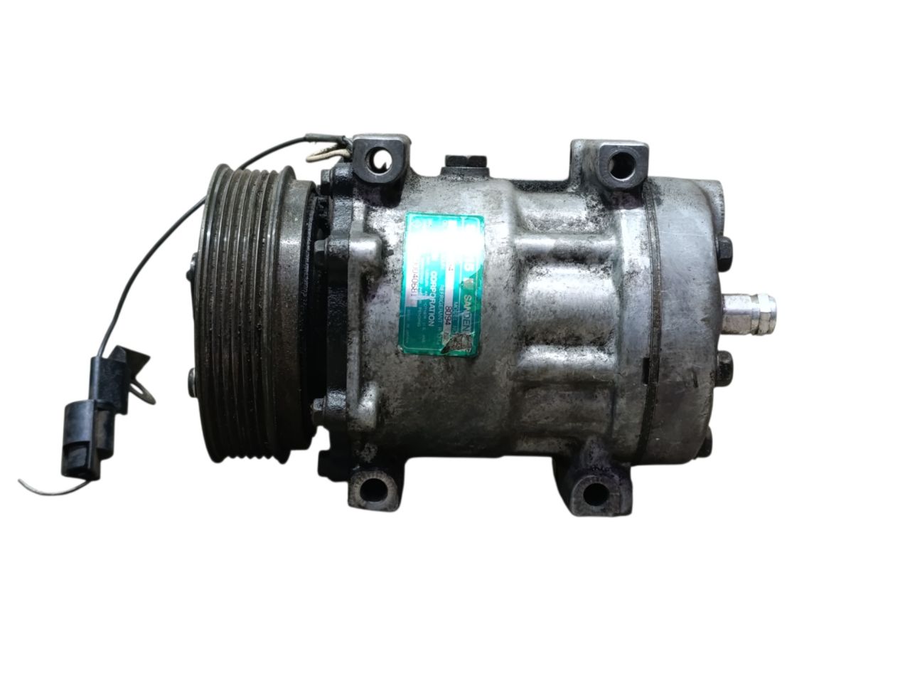 компрессор кондиционера Renault Laguna 2 поколение 2003, 1.9 л., дизель - фото №1