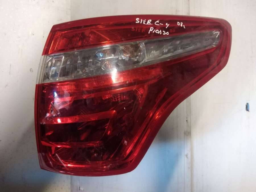 фонарь задний правый Citroen C4 Picasso 1 поколение 2008, 1.6 л., дизель, минивэн - фото №1