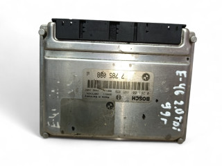 блок управления двигателем BMW 3 серия E46 1999, 2.0 л., дизель, 0281001445