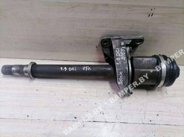 полуось передняя правая (приводной вал, ШРУС) Renault Scenic 2 поколение 2005, 1.9 л., дизель - фото №1