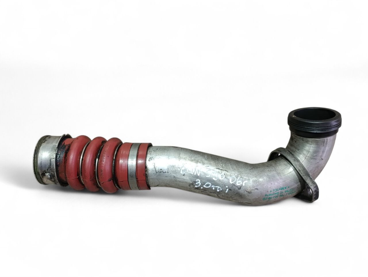 патрубок турбины BMW 3 серия E90/E91/E92/E93 2006, 3.0 л., дизель - фото №1