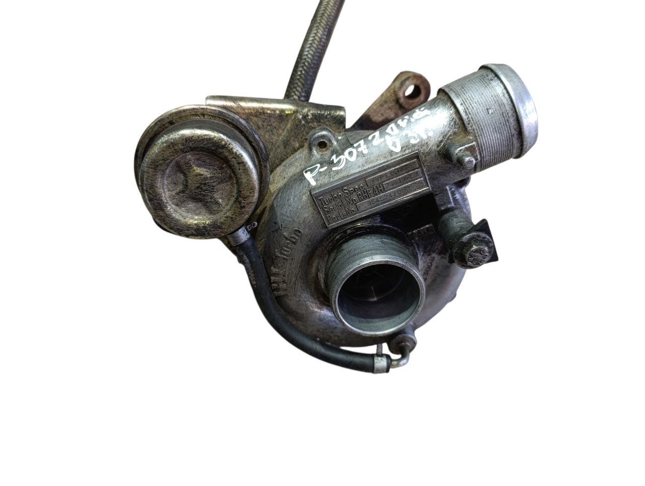 турбина Peugeot 307 1 поколение 2003, 2.0 л., дизель, VVP1, 9645247080 - фото №1