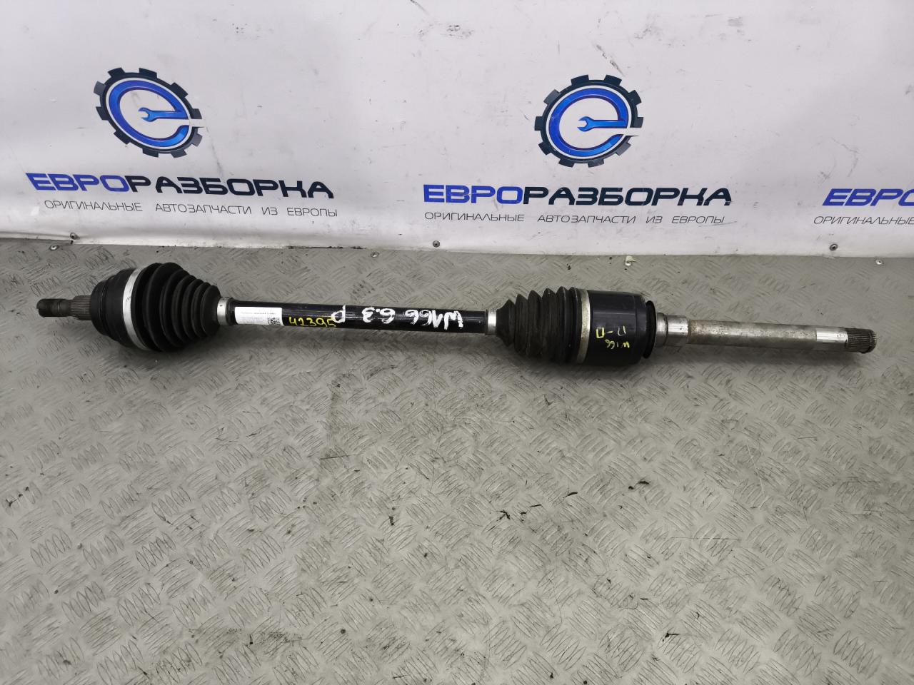 полуось передняя правая (приводной вал, ШРУС) Mercedes-Benz M AMG W166 2014, 6.3 л., бензин, АКПП, передний привод - фото №1