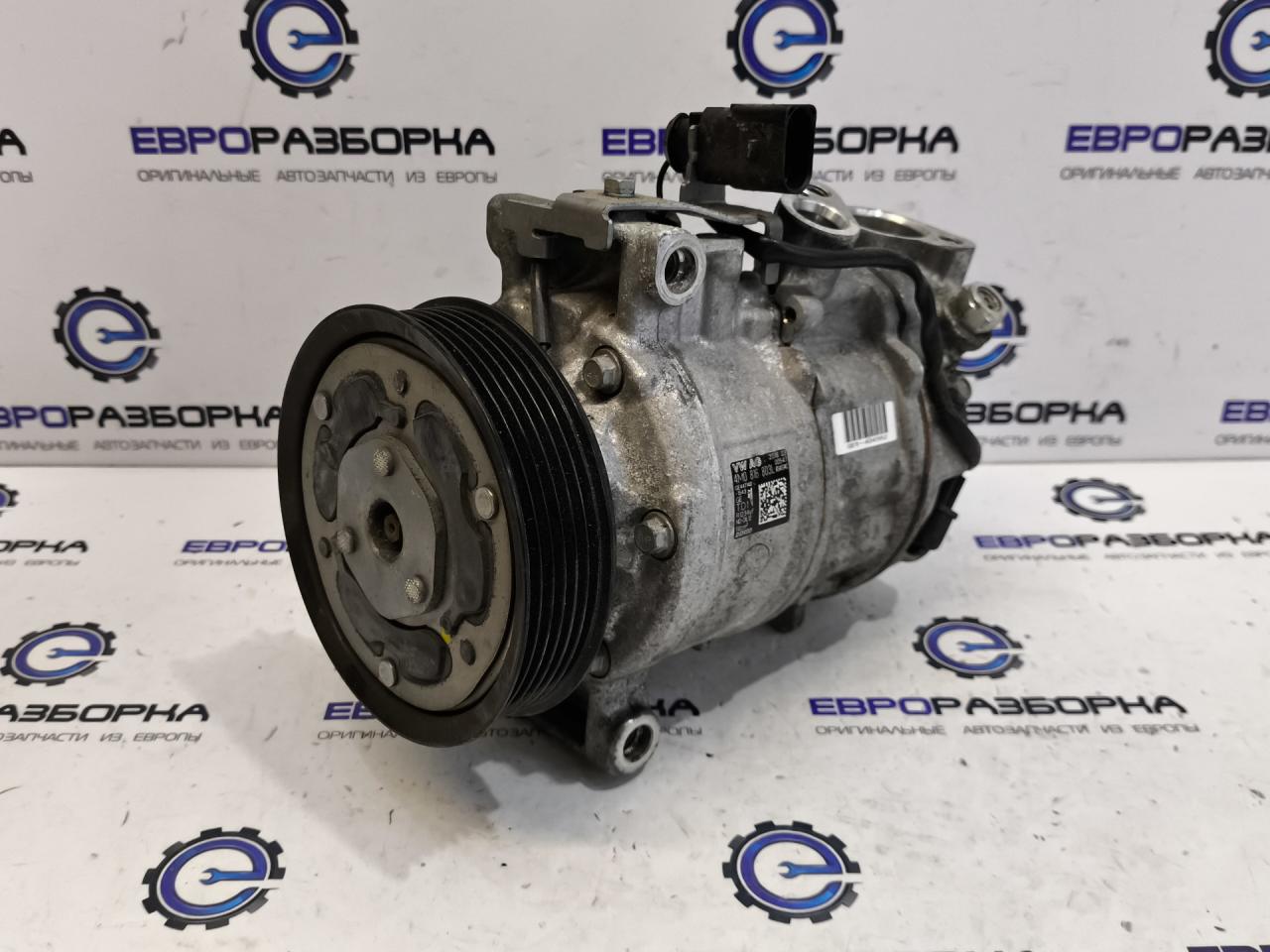 компрессор кондиционера Audi Q7 4M 2018, 3.0 л., TDi, CZZ, дизель, АКПП, серый, внедорожник 5 дв., полный привод, правый руль, 4M0816803L - фото №1