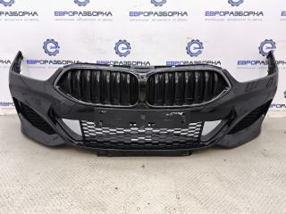 бампер передний BMW 8 серия G14/G15 G15 2019, 3.0 л., B57 D30 B, дизель, АКПП, black sapphire metallic, купе, полный привод, правый руль, 51118076675, 8076675