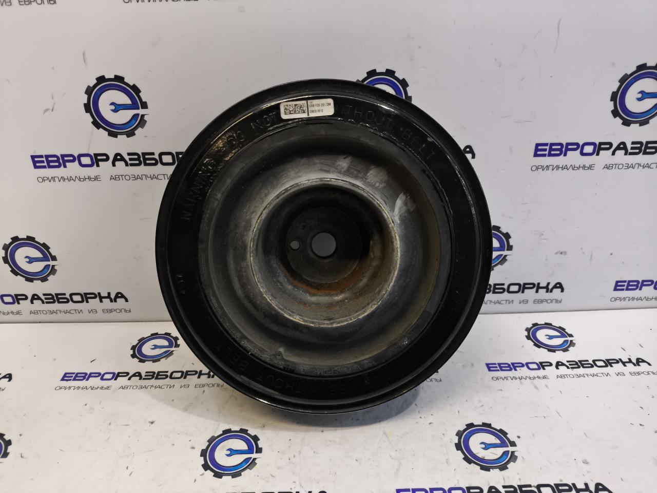 шкив коленвала Audi Q7 4M 2018, 3.0 л., TDi, CZZ, дизель, АКПП, серый, внедорожник 5 дв., полный привод, правый руль, 059105251DM - фото №1