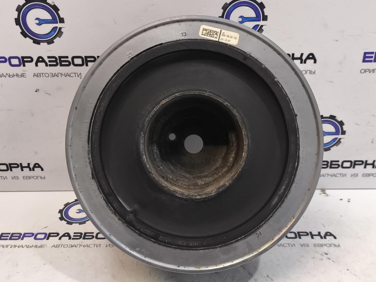 шкив коленвала Audi Q8 4M 2022, 3.0 л., TDi, дизель, полный привод, правый руль, 059105251EC - фото №1