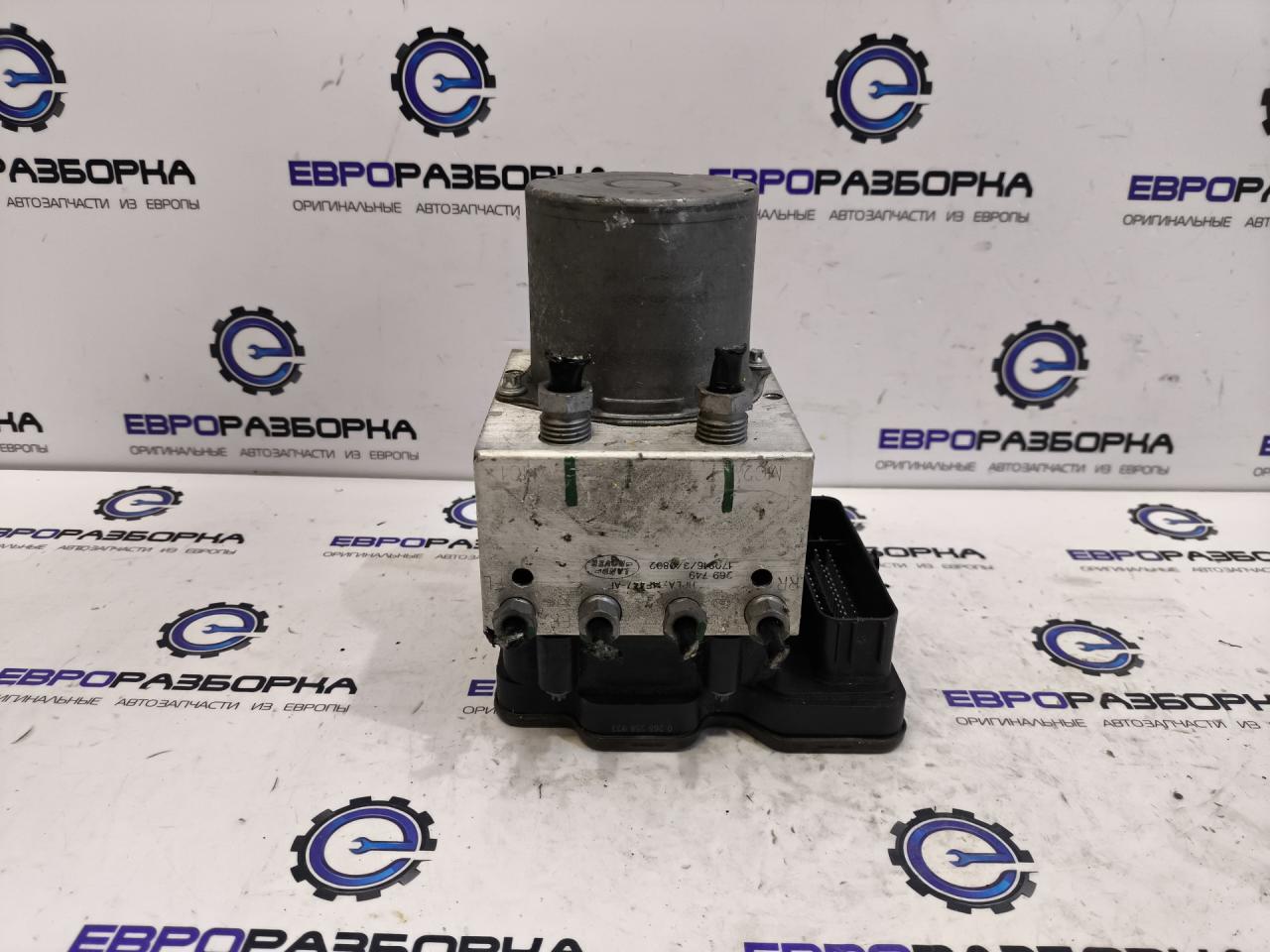 блок ABS Land Rover Range Rover Sport 2 поколение L494 2017, 3.0 л., дизель, АКПП, передний привод, правый руль, 0265258923, HPLA14F447AF, 0265956419 - фото №1