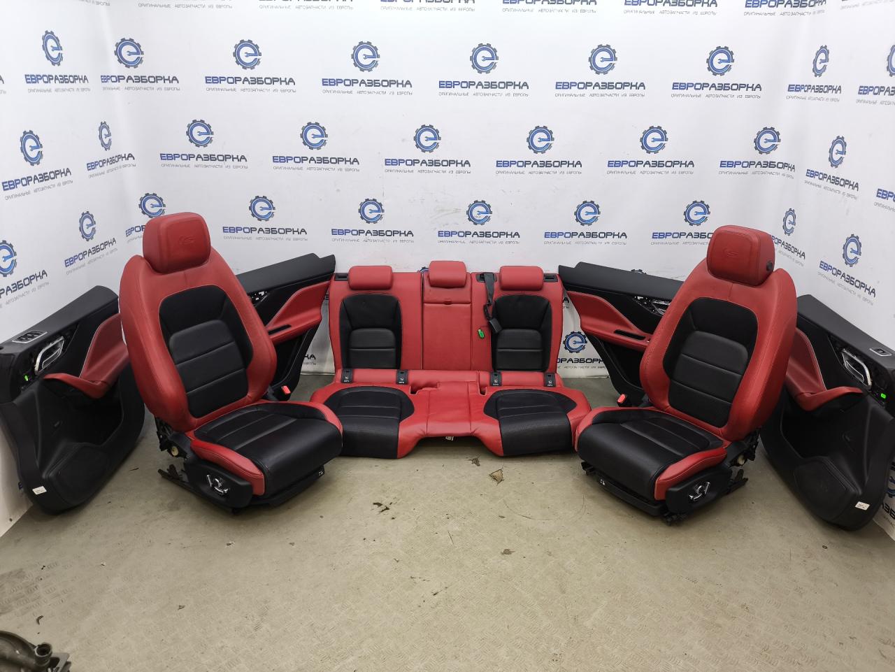 салон (комплект сидений) Jaguar F-Pace 1 поколение X761 2018, 3.0 л., дизель, АКПП, передний привод - фото №1