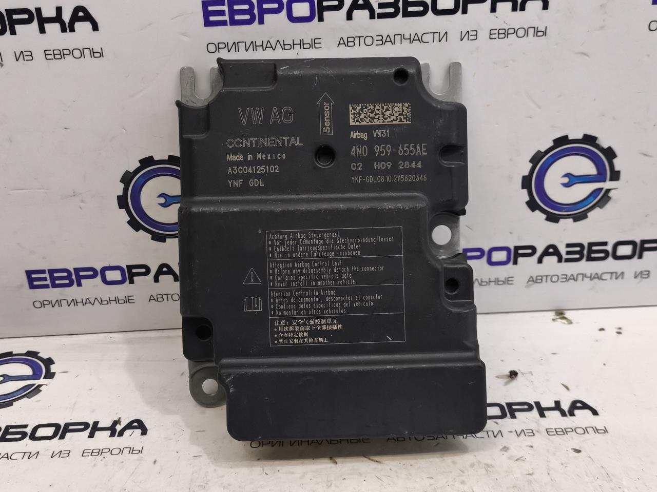 блок AirBag Audi Q8 4M 2022, 3.0 л., TDi, дизель, АКПП, 2y / s9r, полный привод, правый руль, 4N0959655AE - фото №1