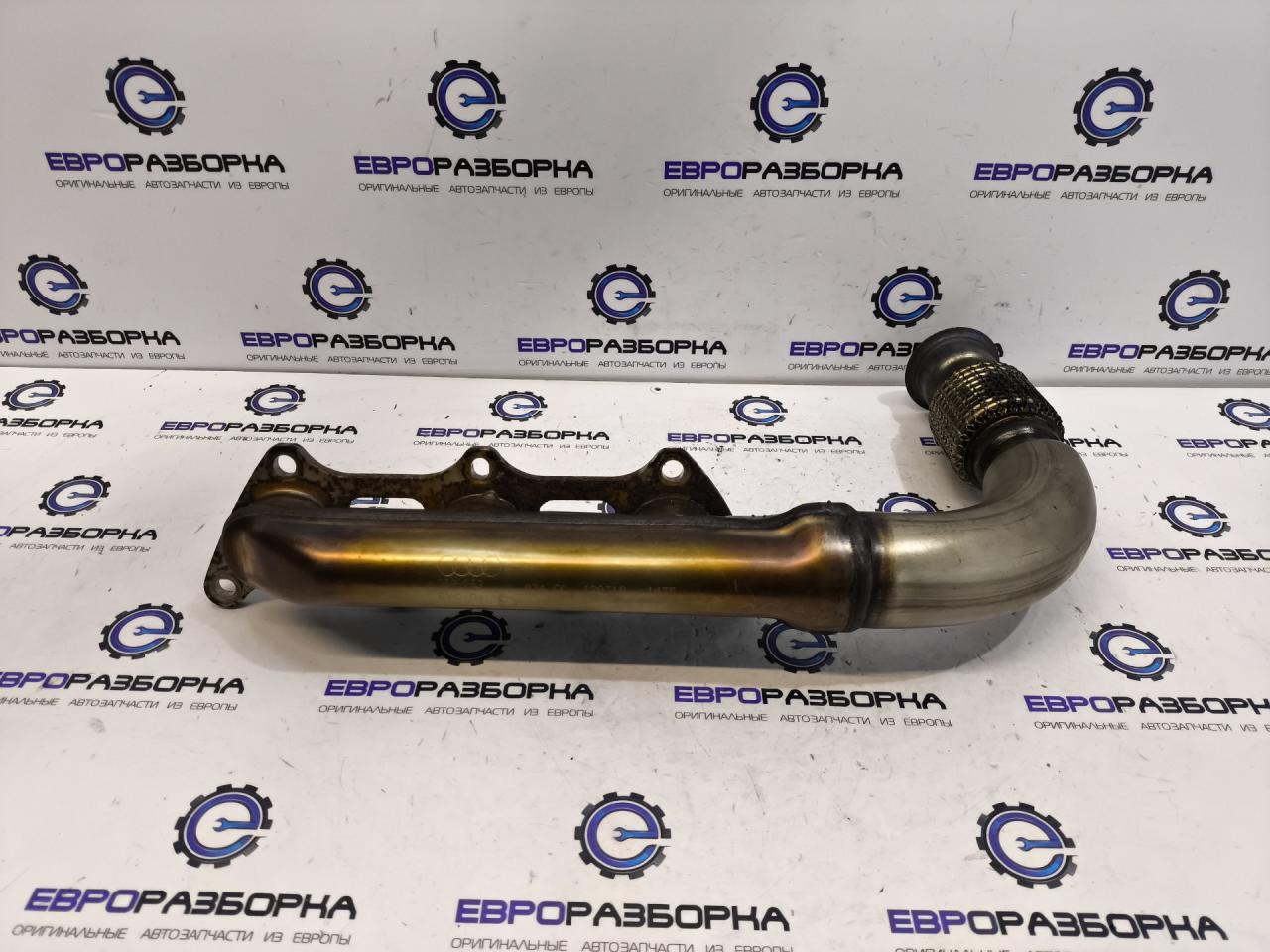 коллектор выпускной Audi Q7 4M 2018, 3.0 л., TDi, CZZ, дизель, АКПП, серый, внедорожник 5 дв., полный привод, правый руль, 059253034CC, 059253034DD - фото №1