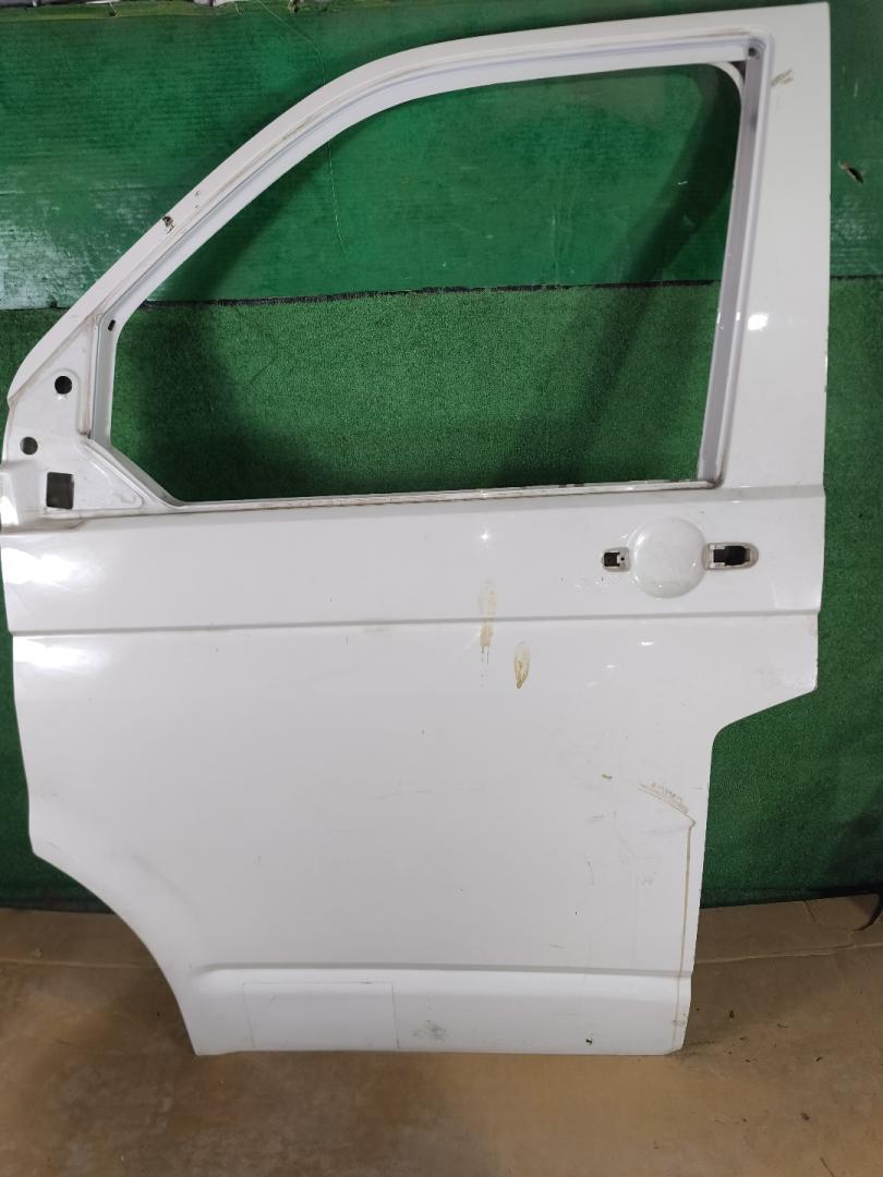дверь передняя правая Volkswagen Transporter T6 2016, дизель, белый - фото №1
