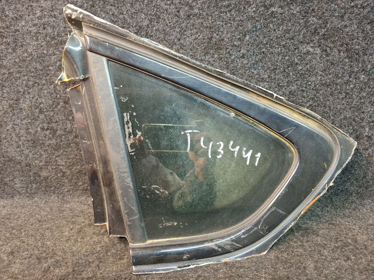 стекло кузовное боковое левое BMW X4 F26 2016, 2.0 л., дизель, АКПП, черный, 43R-004529 - фото №1