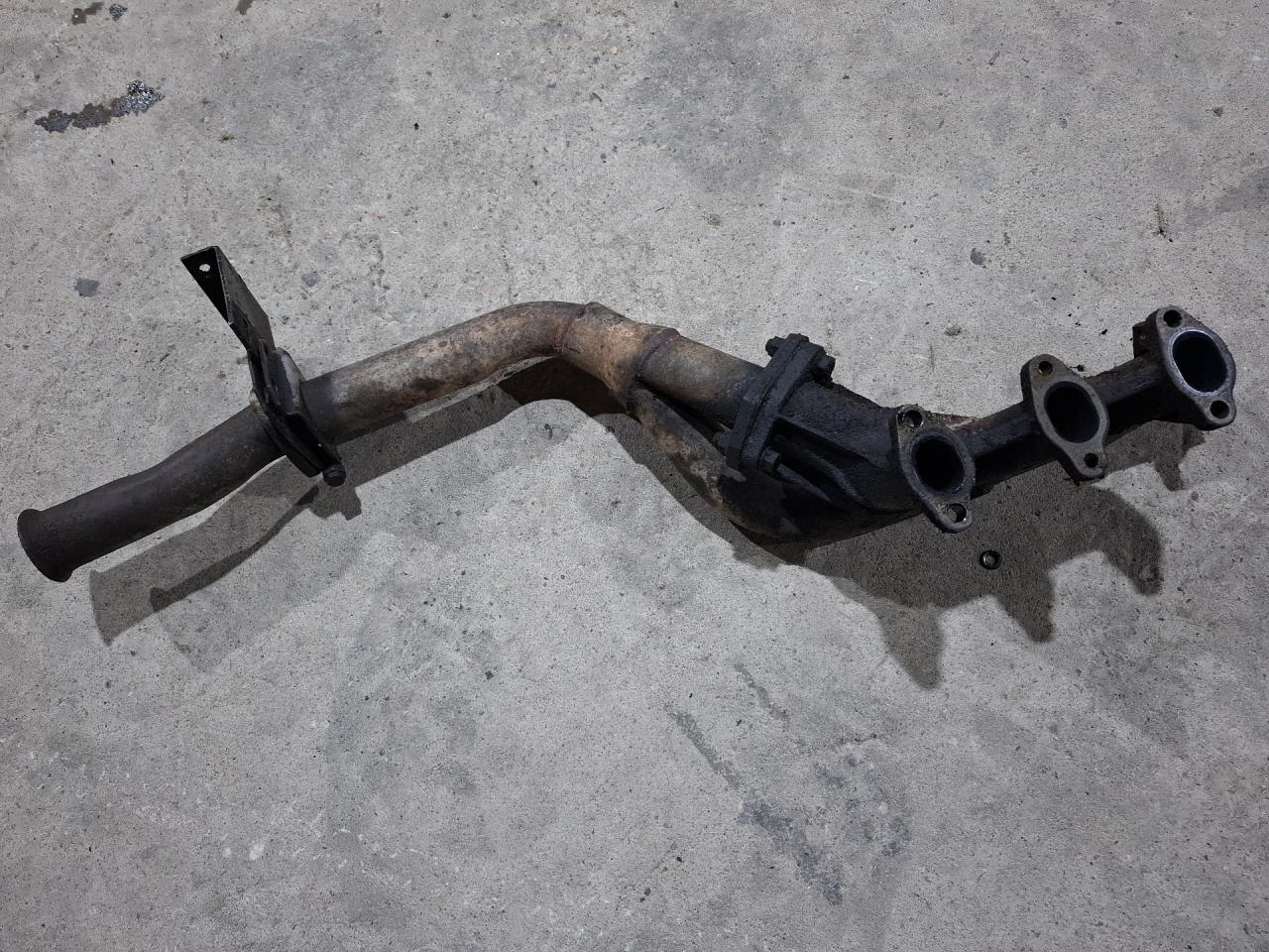 труба приемная глушителя Volkswagen LT 1 поколение 1990, 2.4 л., дизель, МКПП - фото №1