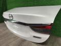 крышка багажника (дверь 3-5) Mazda 6 GJ [рестайлинг] GJ 2015, 2.5 л., PYY1, бензин, АКПП, белый, седан, передний привод - фото №4